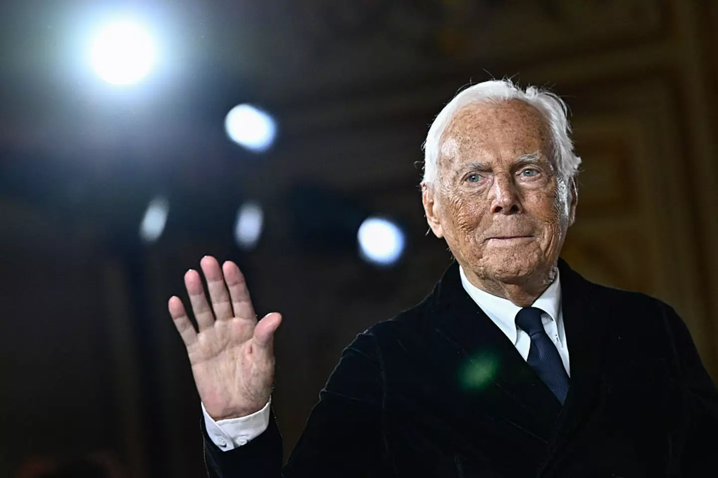 The world of fashion lost Giorgio Armani in September (JULIEN DE ROSA/Getty Images)