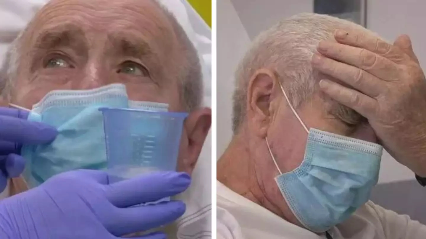 24 Hours in A&E viewers in tears as elderly man hospitalised after caring for wife with dementia