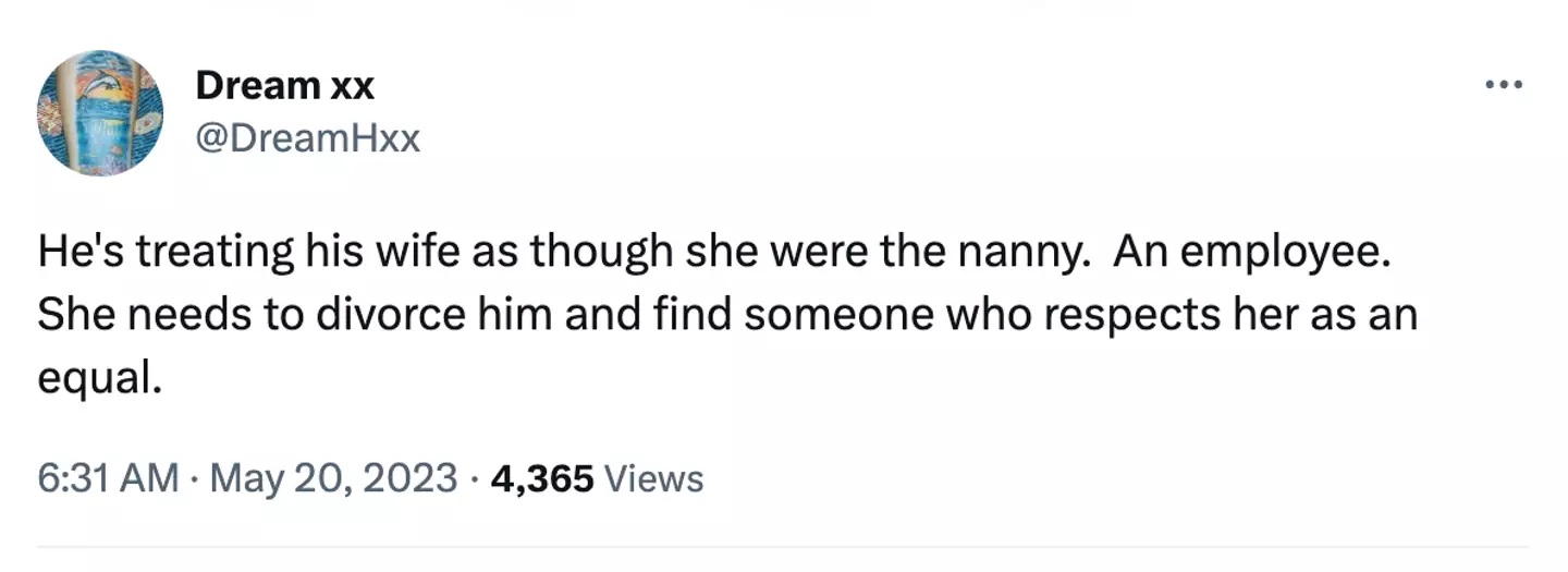 Some Twitter users are shocked by the man's actions.