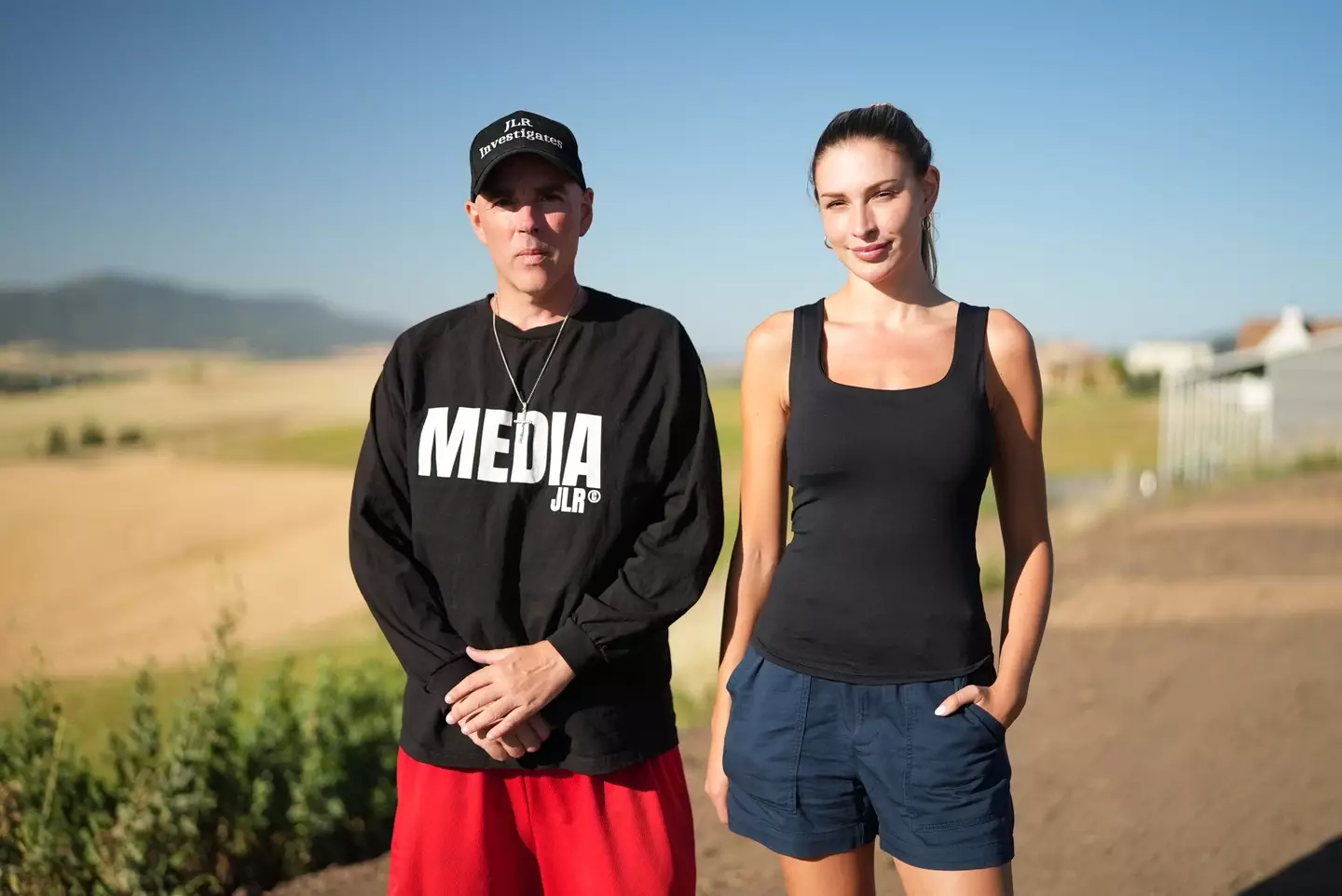 Zara met up with true crime sleuths along the journey.