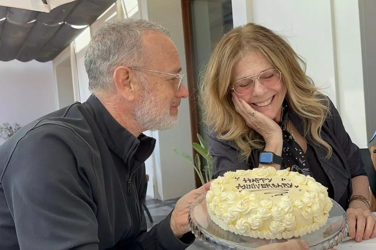 Tom Hanks and Rita Wilson celebrated 35 years together.