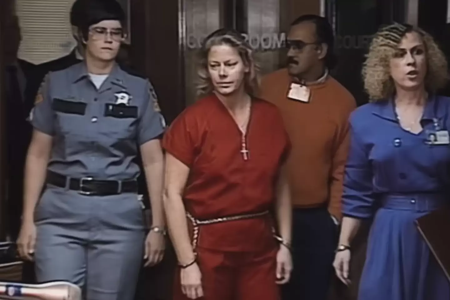 Wuornos was sentenced to death (Netflix)