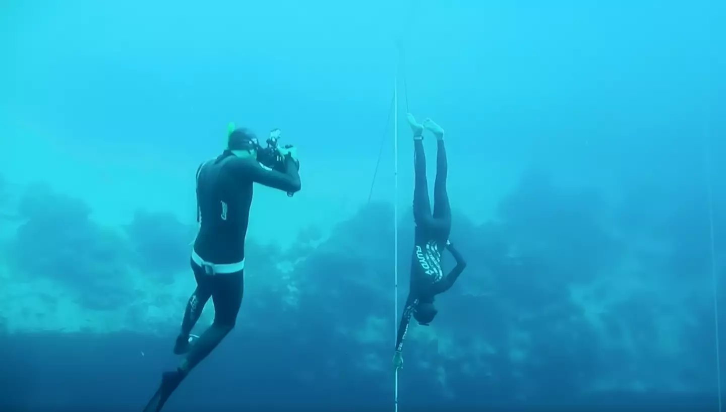 Freediving is extremely dangerous (Netflix)