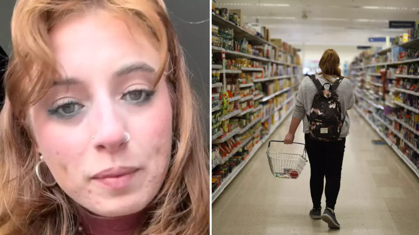 American woman living in England broke down in tears when visiting supermarket for first time