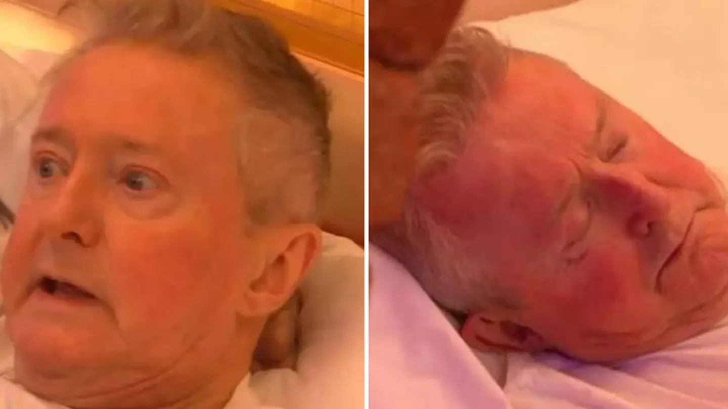 Celebrity Big Brother viewers left horrified at seeing Louis Walsh's bad habits in bedroom scene