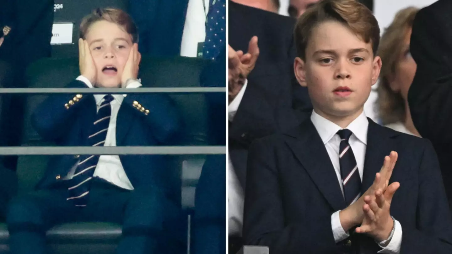 Prince George’s three-word reaction to England’s Euro 2024 defeat revealed