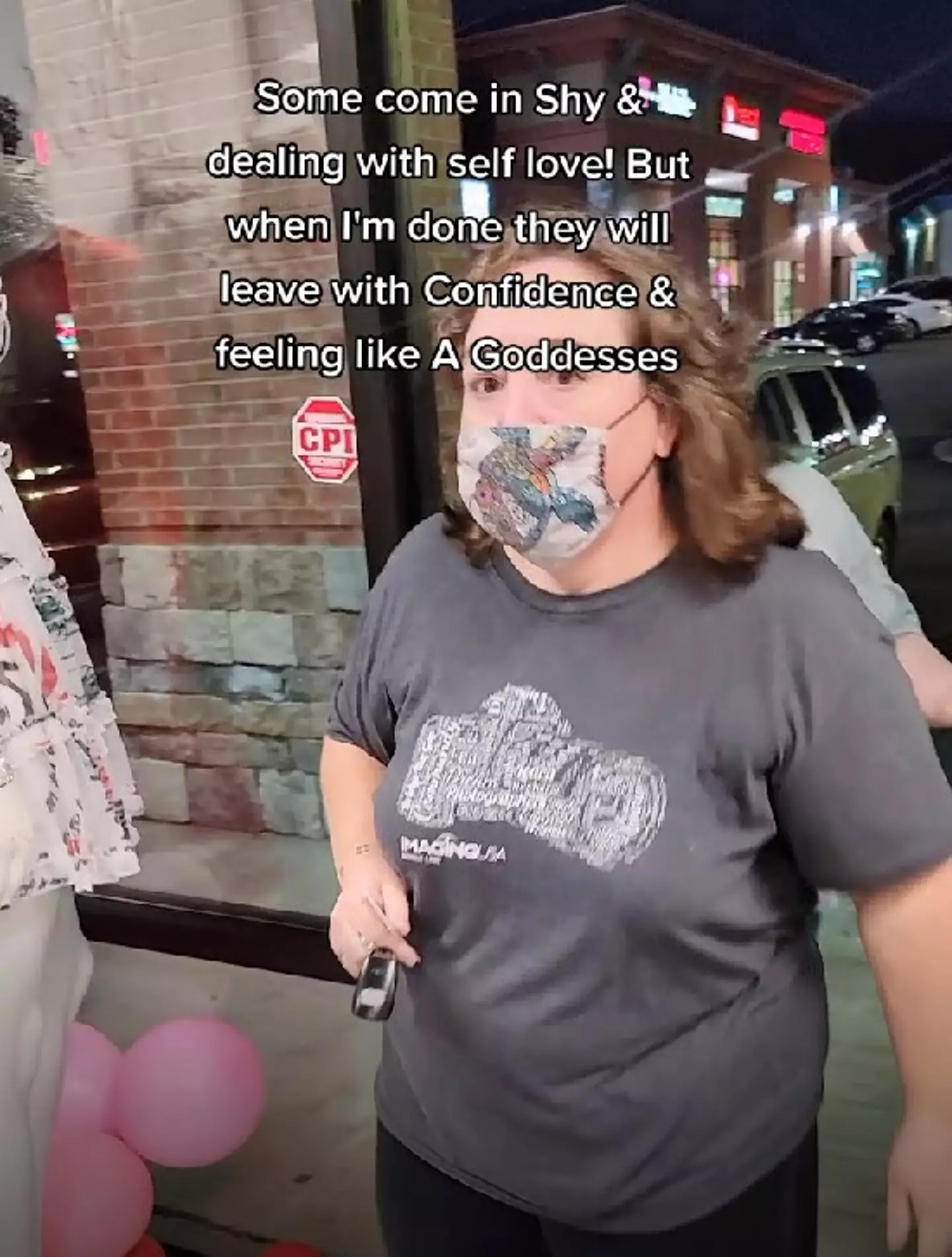 Summer's customer came in looking a little reserved (