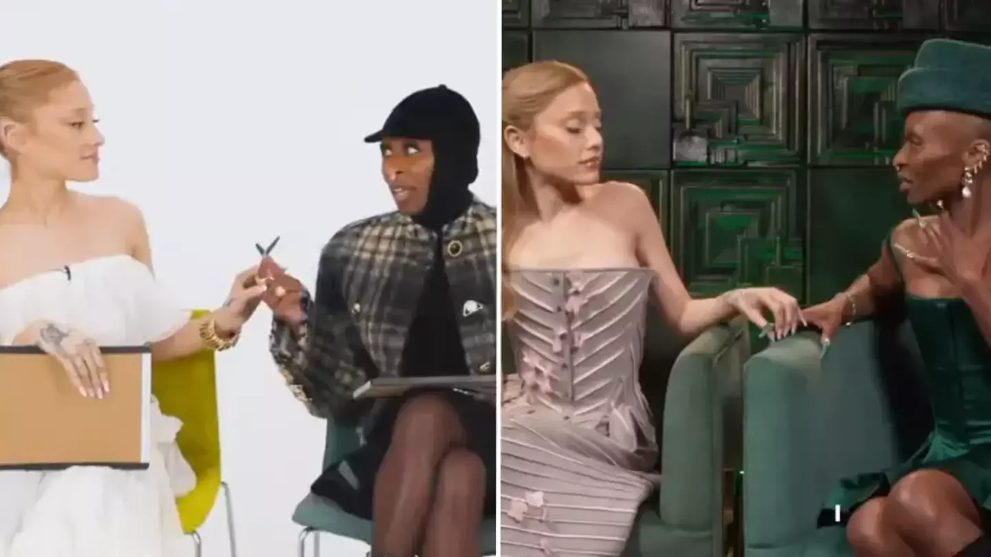 Ariana Grande and Cynthia Erivo finally address viral 'holding space' Wicked interview