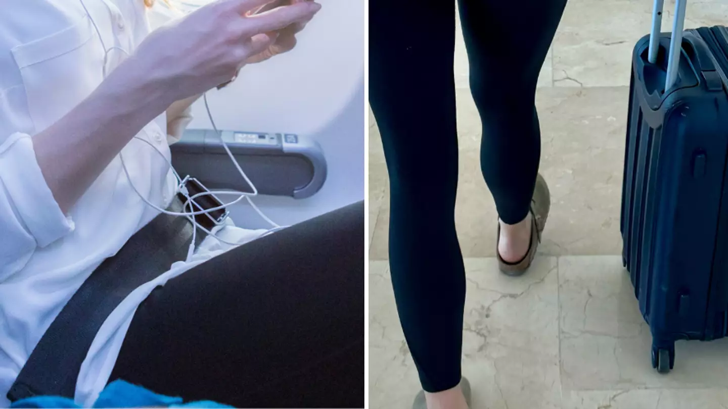 Travel expert explains why you should never wear leggings on a flight
