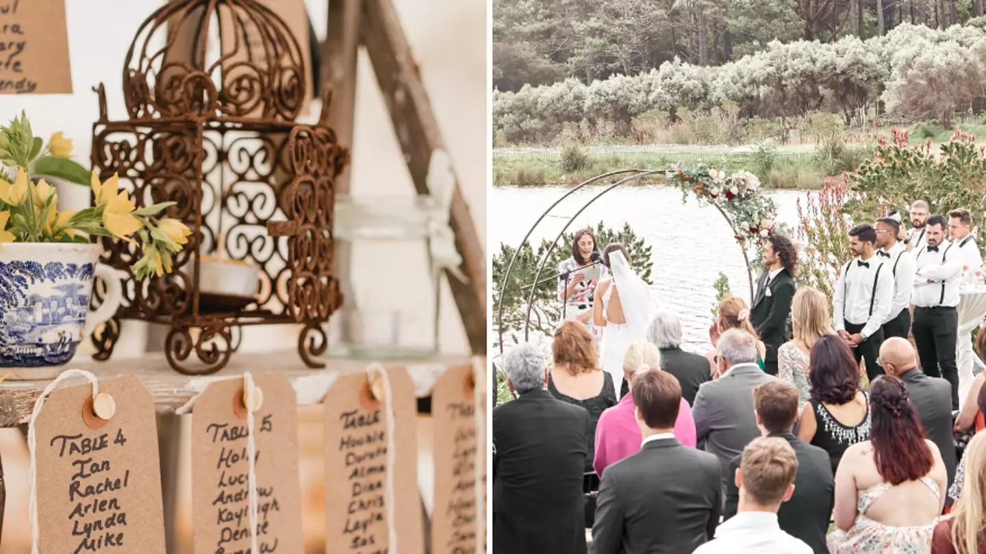 Wedding guest slams bride and groom as ‘tacky’ as they split invitees into A and B-listers