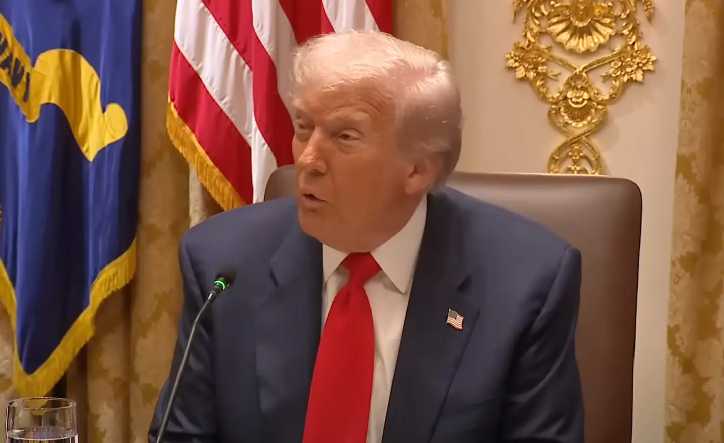 The US president has been called out for his comments towards the reporter (The White House)