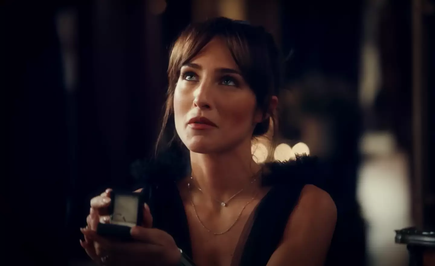 Maeva previously proposed to James in an episode of Made In Chelsea.