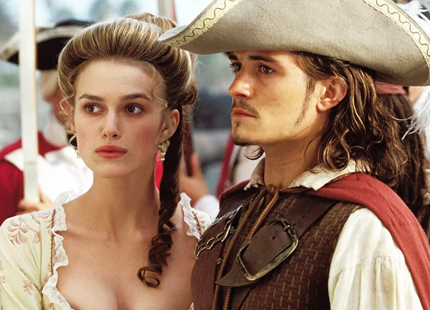 Knightley was still a teenager when she appeared in the film.