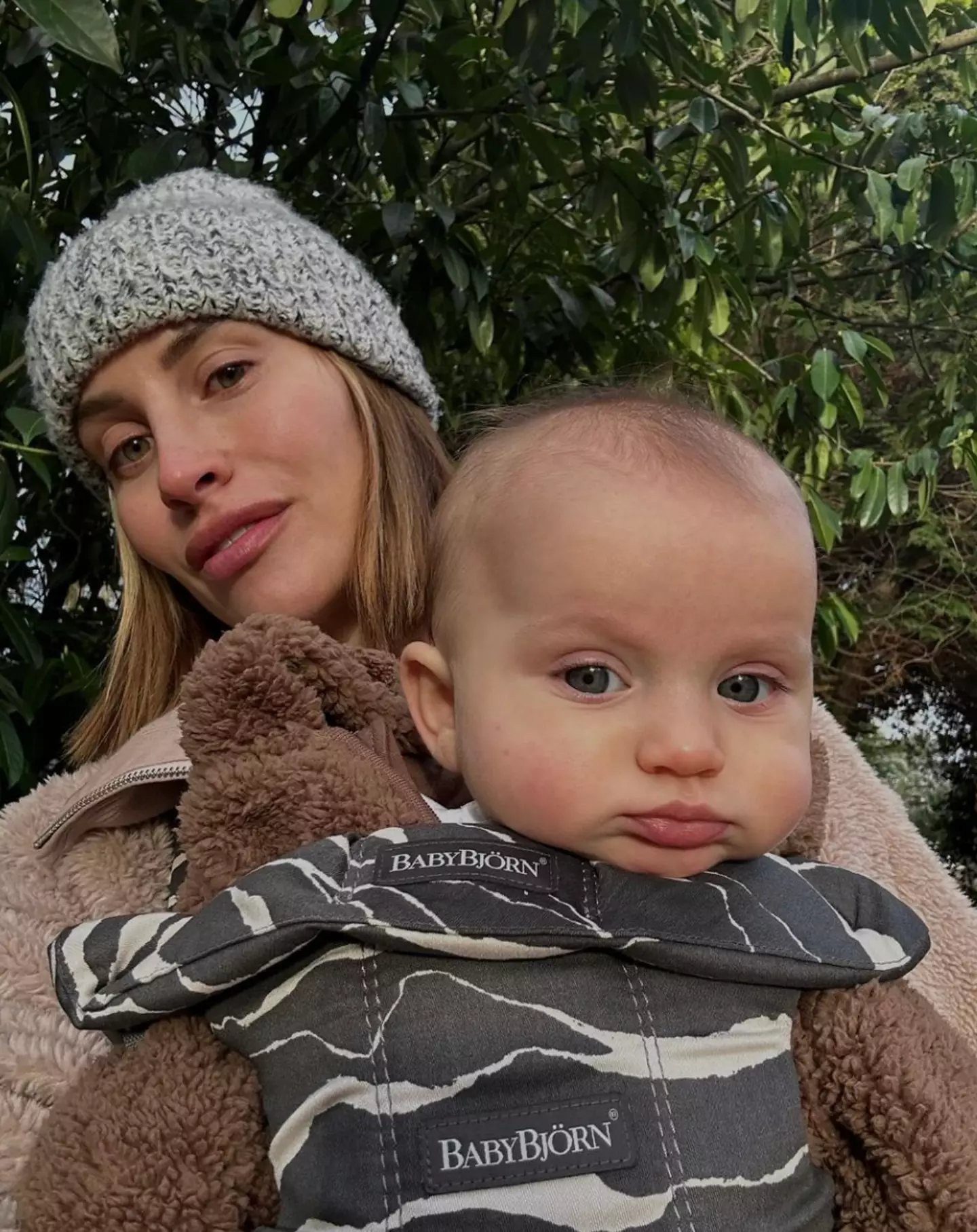 Ferne and her six-month-old daughter Finty.