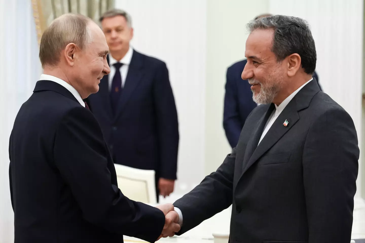 Putin has vowed to side with Iran (ALEXANDER KAZAKOV/POOL/AFP via Getty Images)