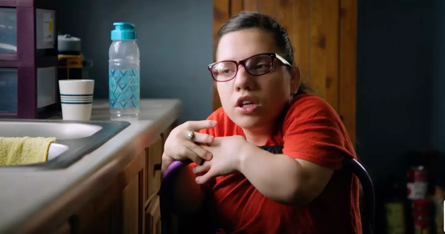 Natalia claims the footage was 'staged'.