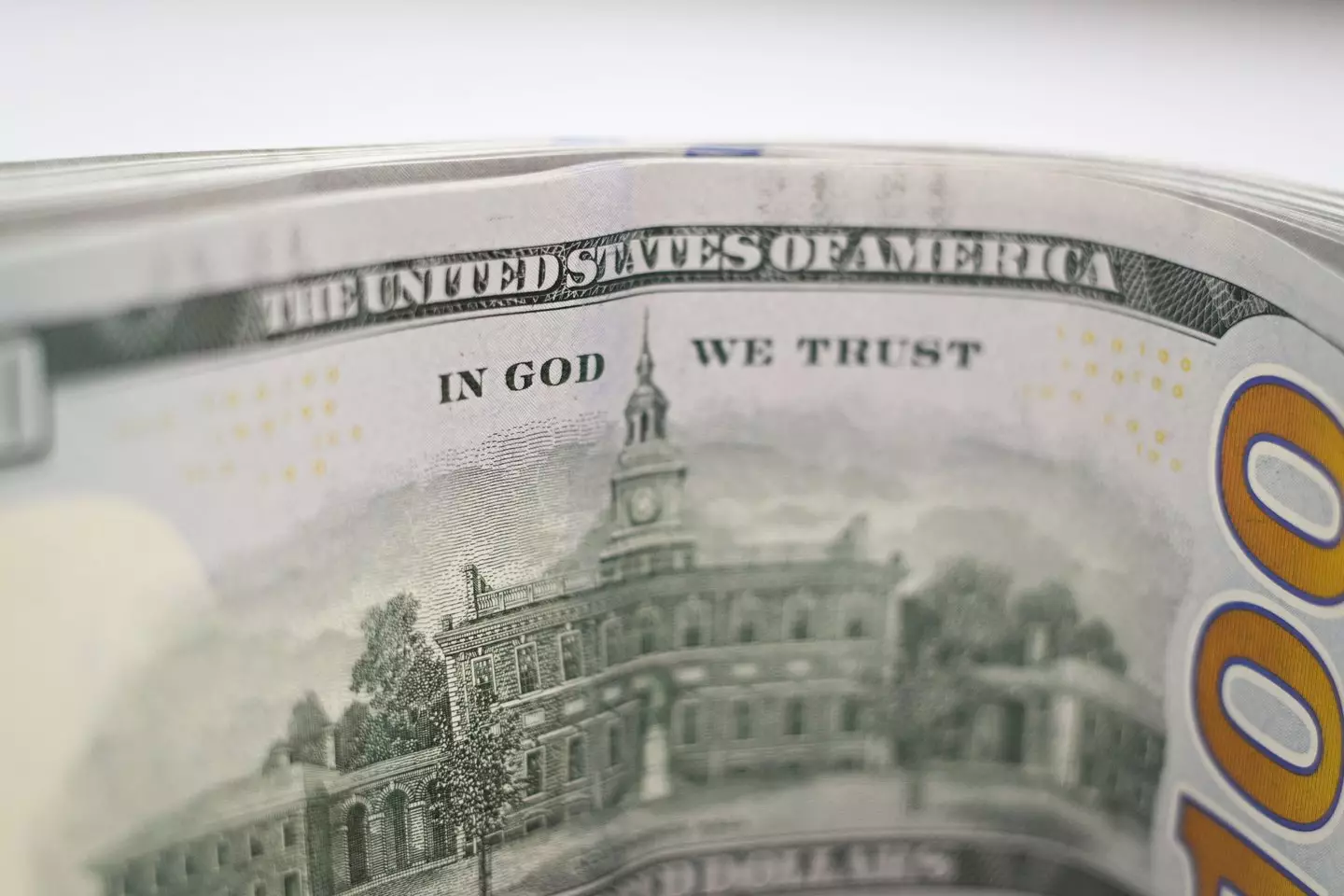 The US dollar is still dropping in value as we speak (Jaap Arriens/NurPhoto via Getty Images)