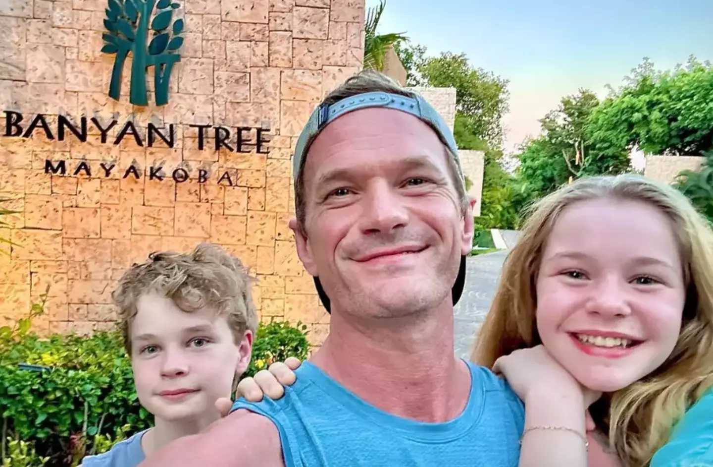 The pair welcomed the twins via surrogate (Instagram/@nph)