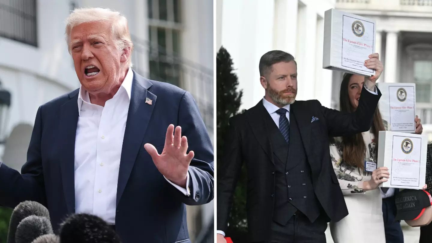 Donald Trump issues scathing response after being accused of writing leaked Jeffrey Epstein letter