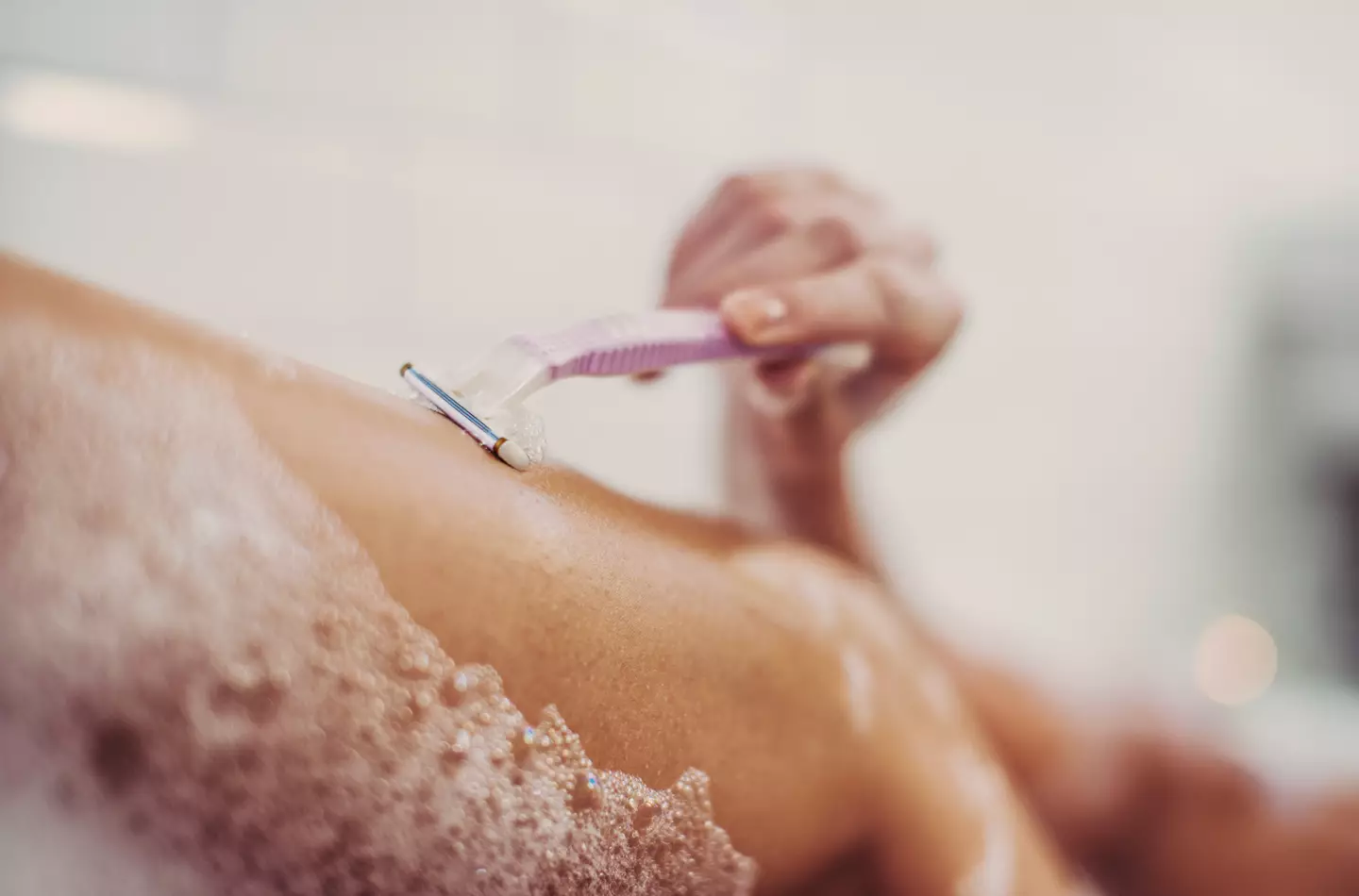 It is recommended to take care when shaving.