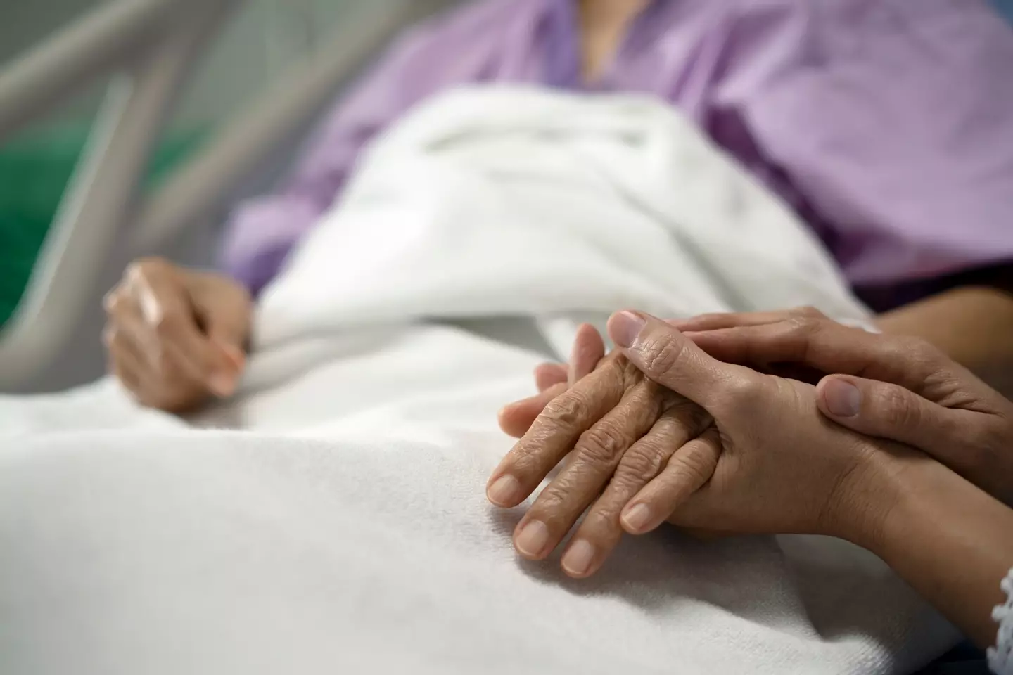 The end-of-life carer gave an emotional insight into her job.