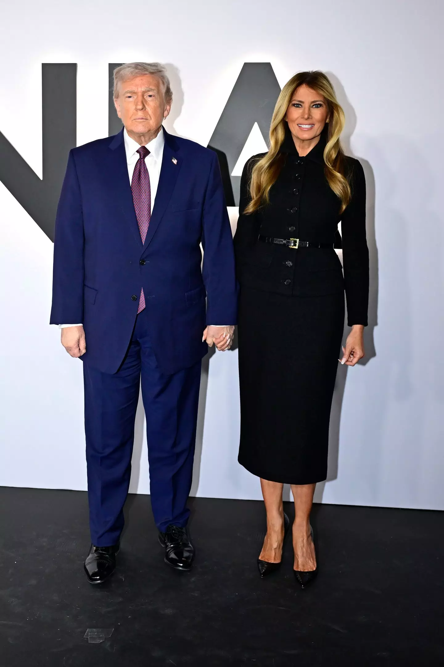 Even fans of Donald and Melania Trump were divided on the film (Craig Hudson/Variety via Getty Images)