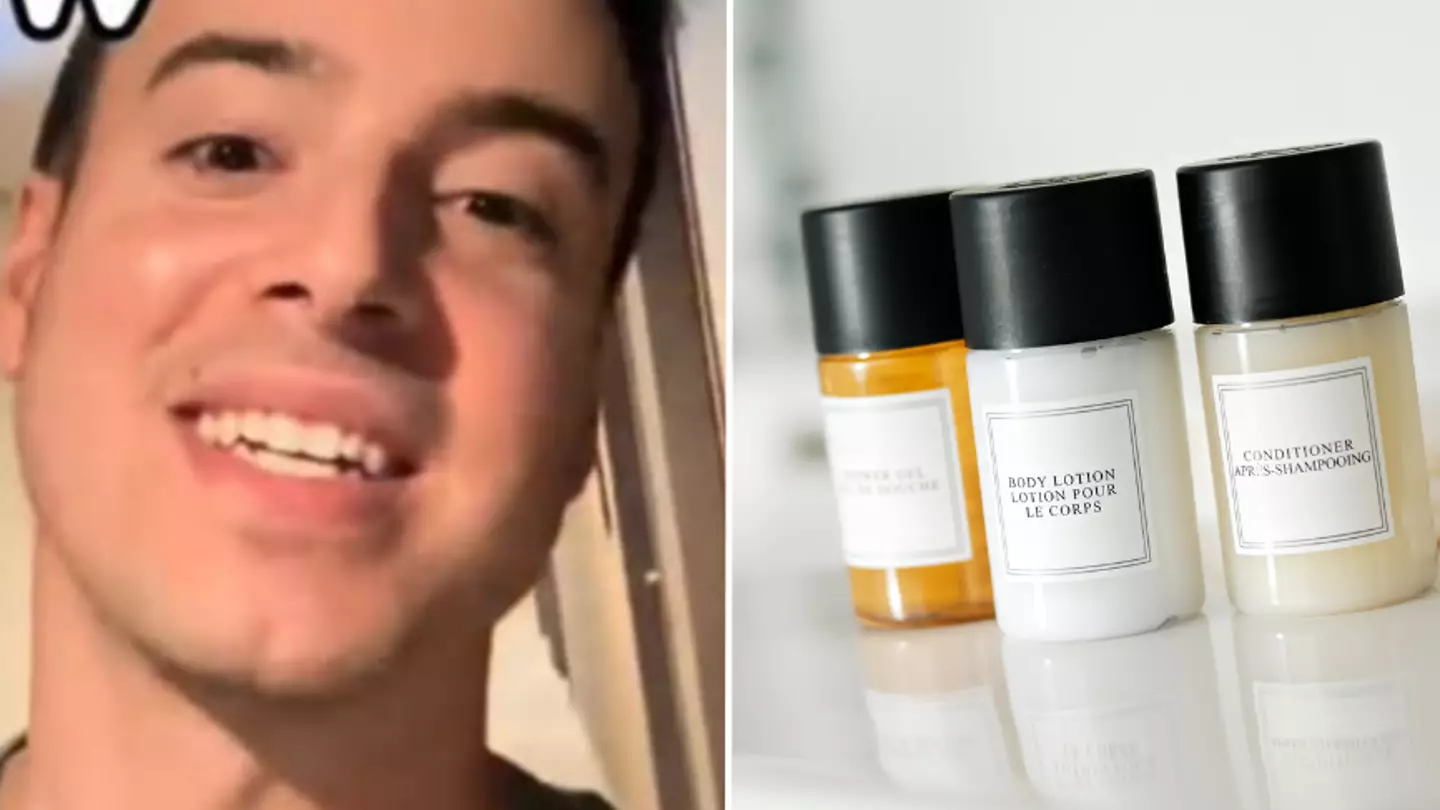 Doctor reveals why he never uses complimentary toiletries when staying in a hotel room
