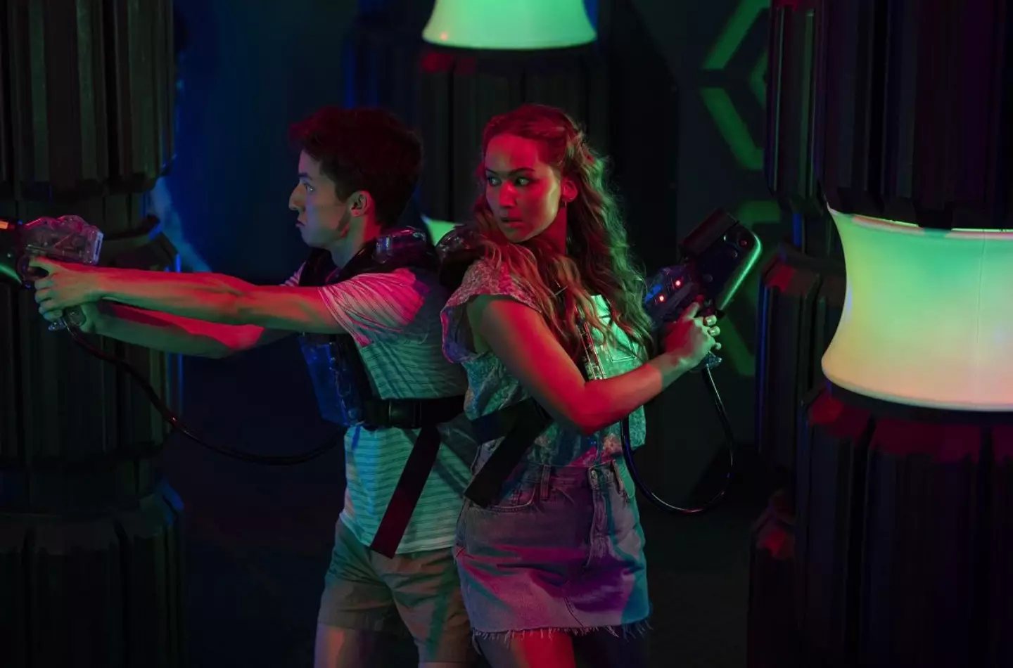 Oscar winner Lawrence plays down on her luck, Maddie.