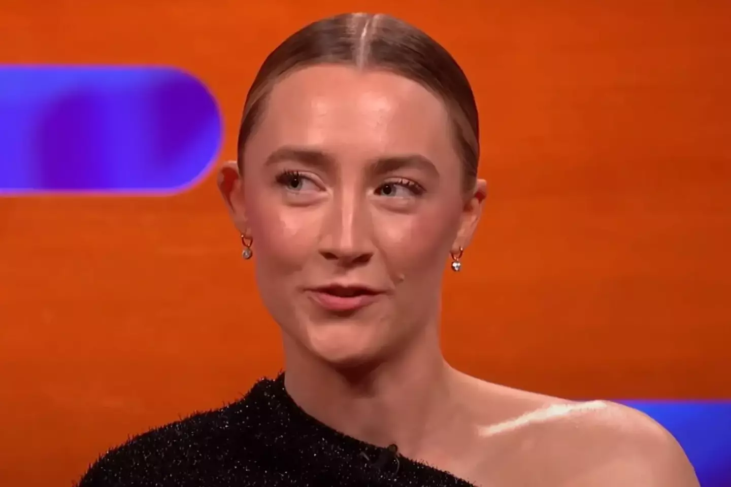 Ronan left the panel speechless with her sharp comment about women's safety (BBC)