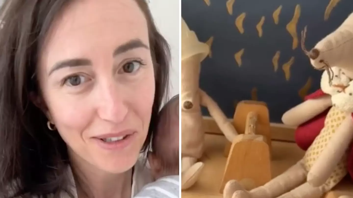 Woman left in stitches after daughter used ‘world’s most inappropriate hat’ on her dolls