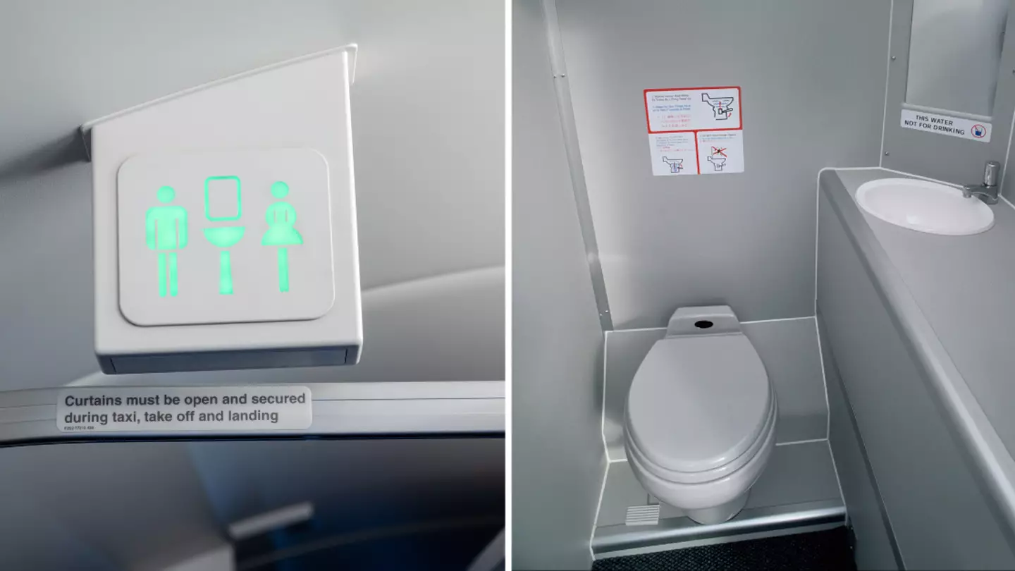 Experts reveal one thing you should never do in an aeroplane toilet and it’s really not what you think