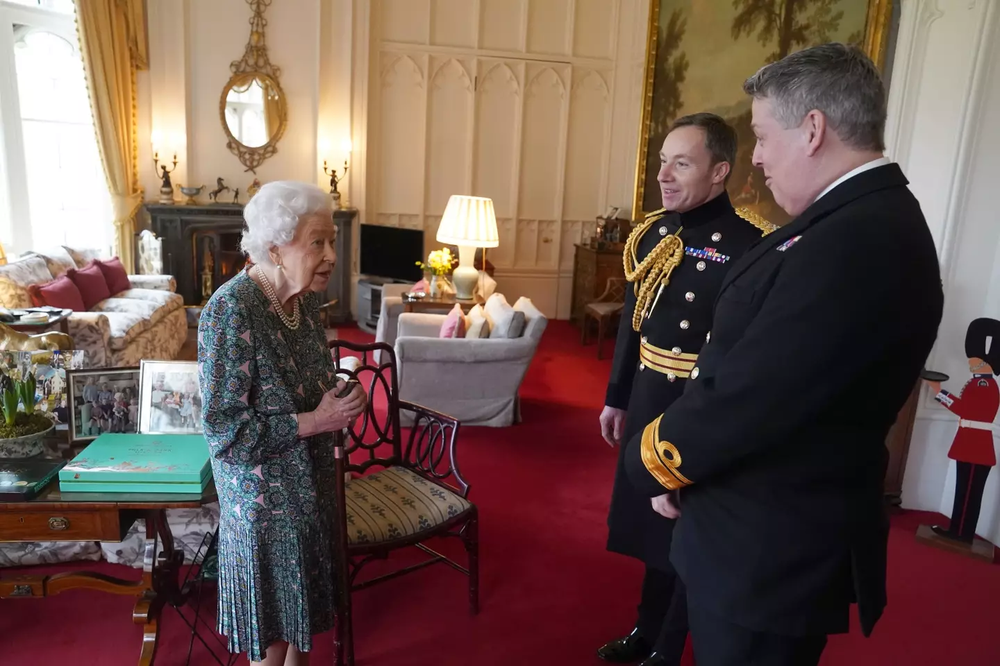The Queen attended an engagement on 16th February before she tested positive for covid-19 (