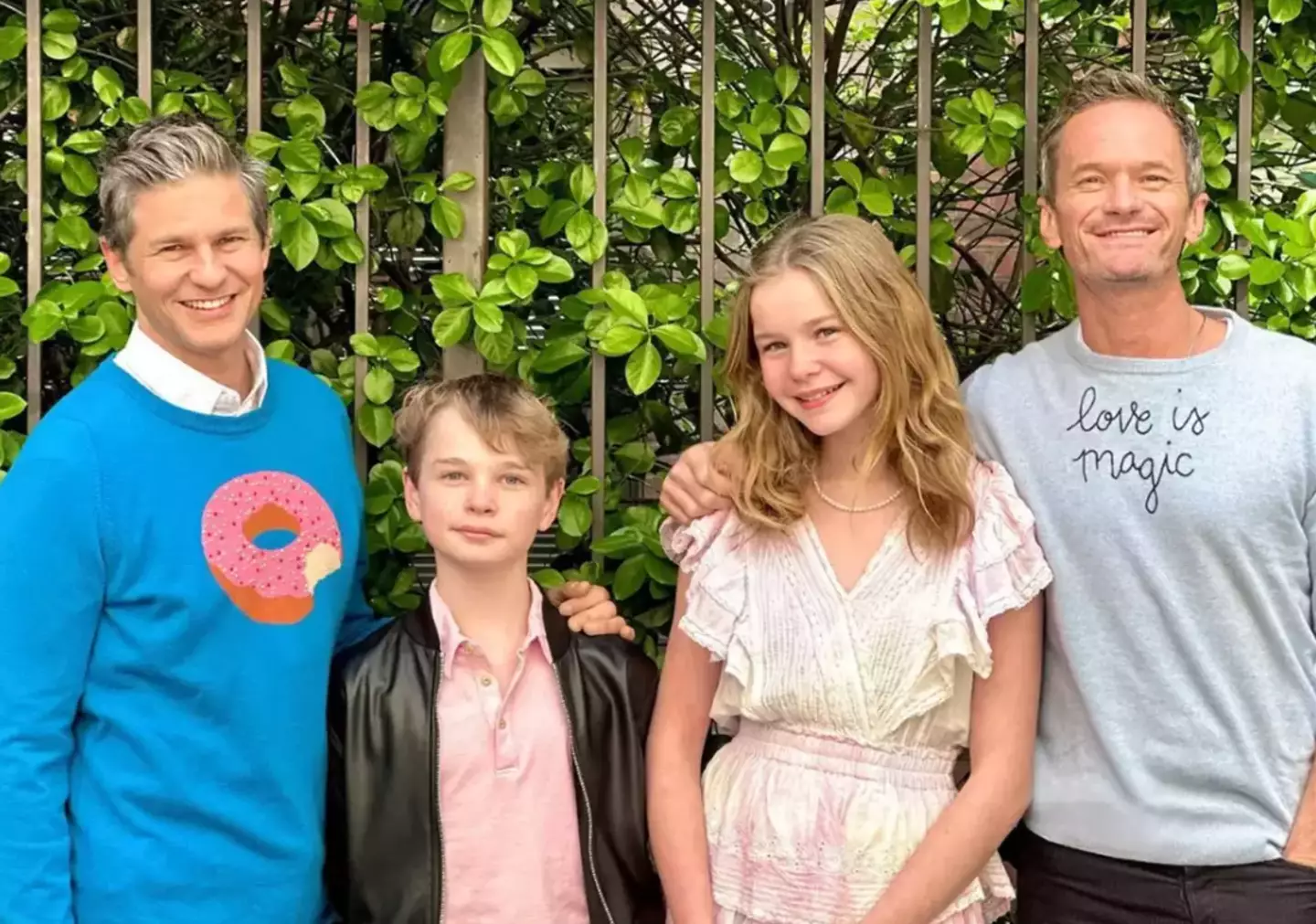 As Gideon and Harper are getting older, some fans have guessed who is biologically who's (Instagram/@nph)