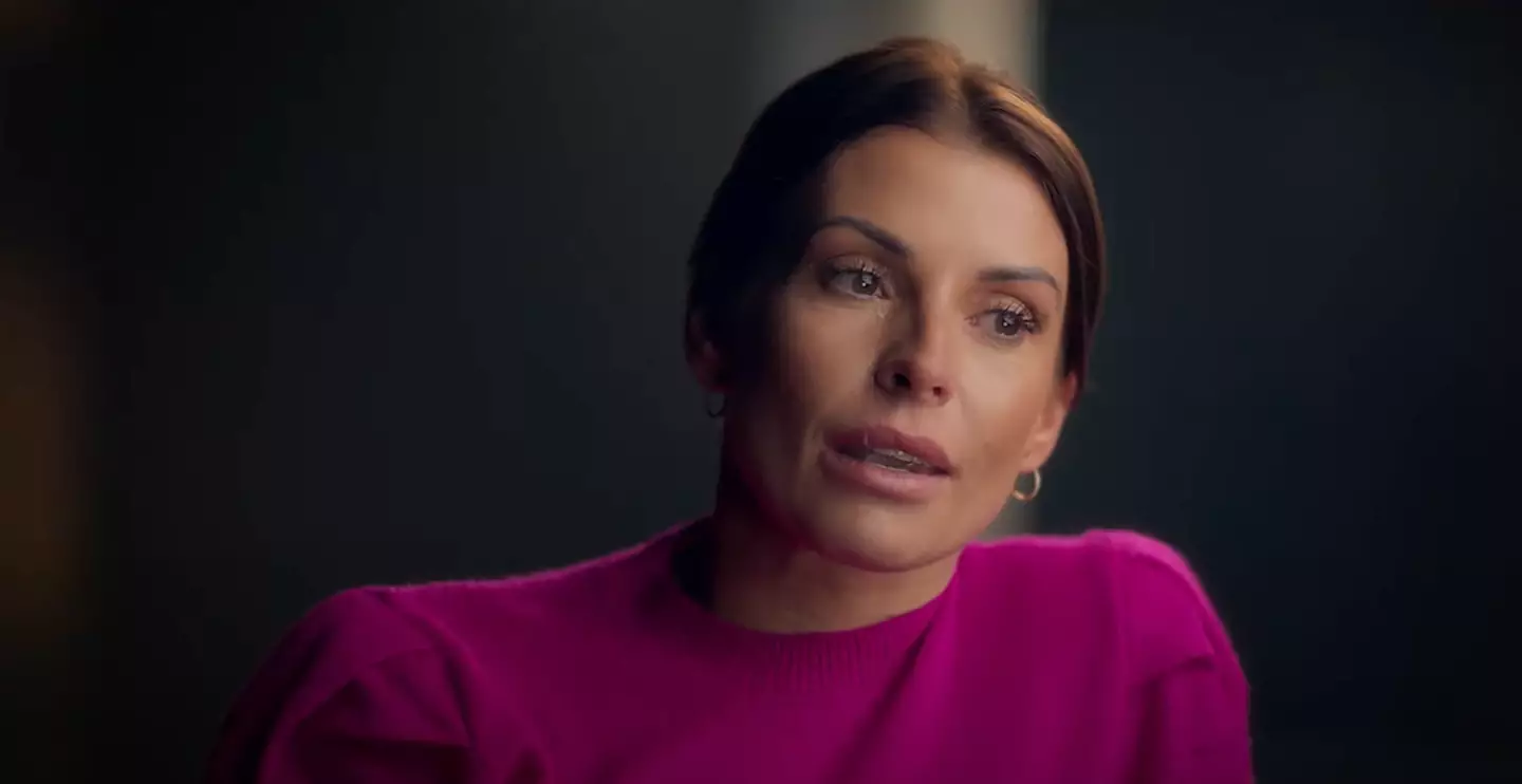 Coleen Rooney breaks down in tears in the documentary.