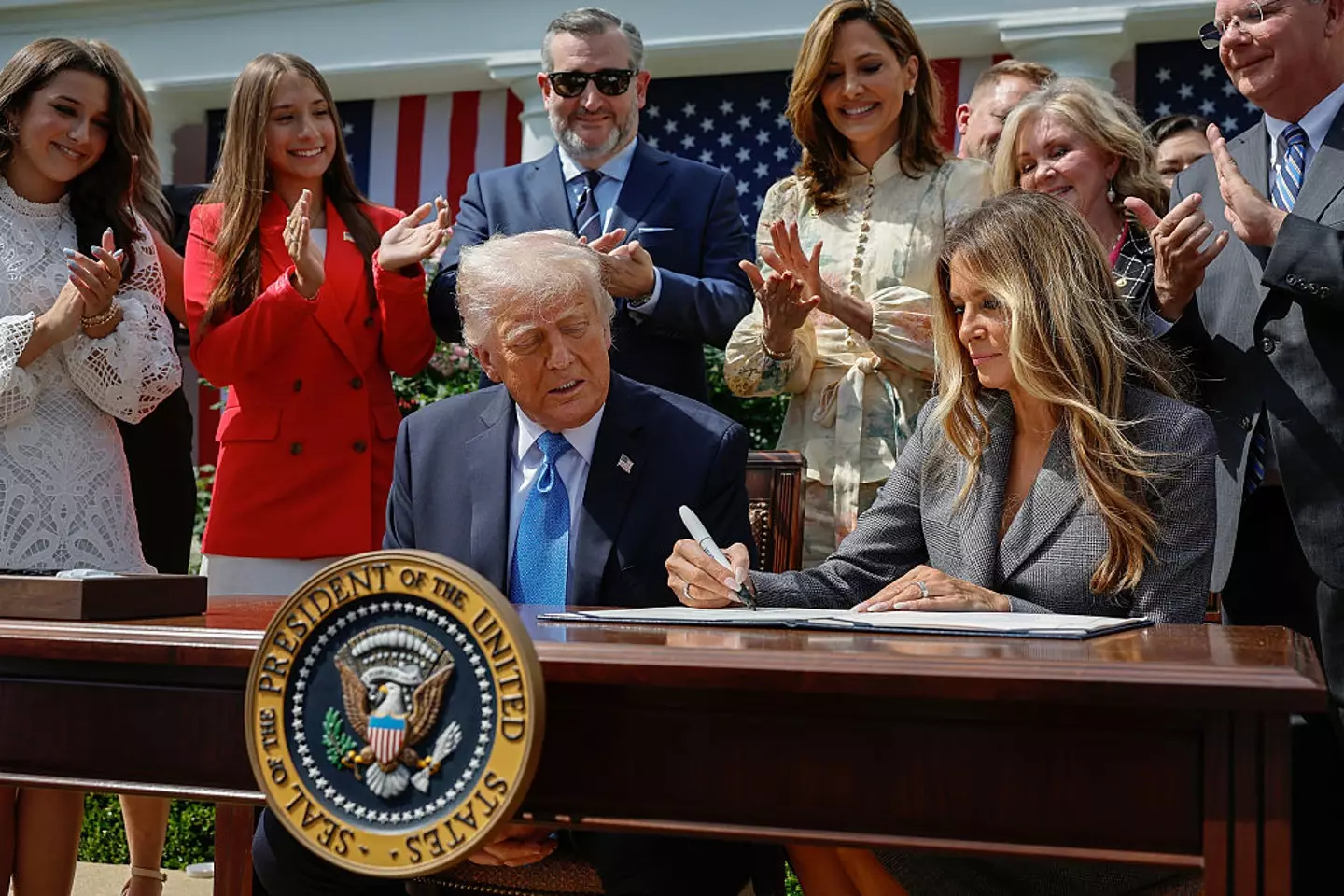 Melania's memoir will be read by an artificially generated voice based on hers (Chip Somodevilla/Getty Images)