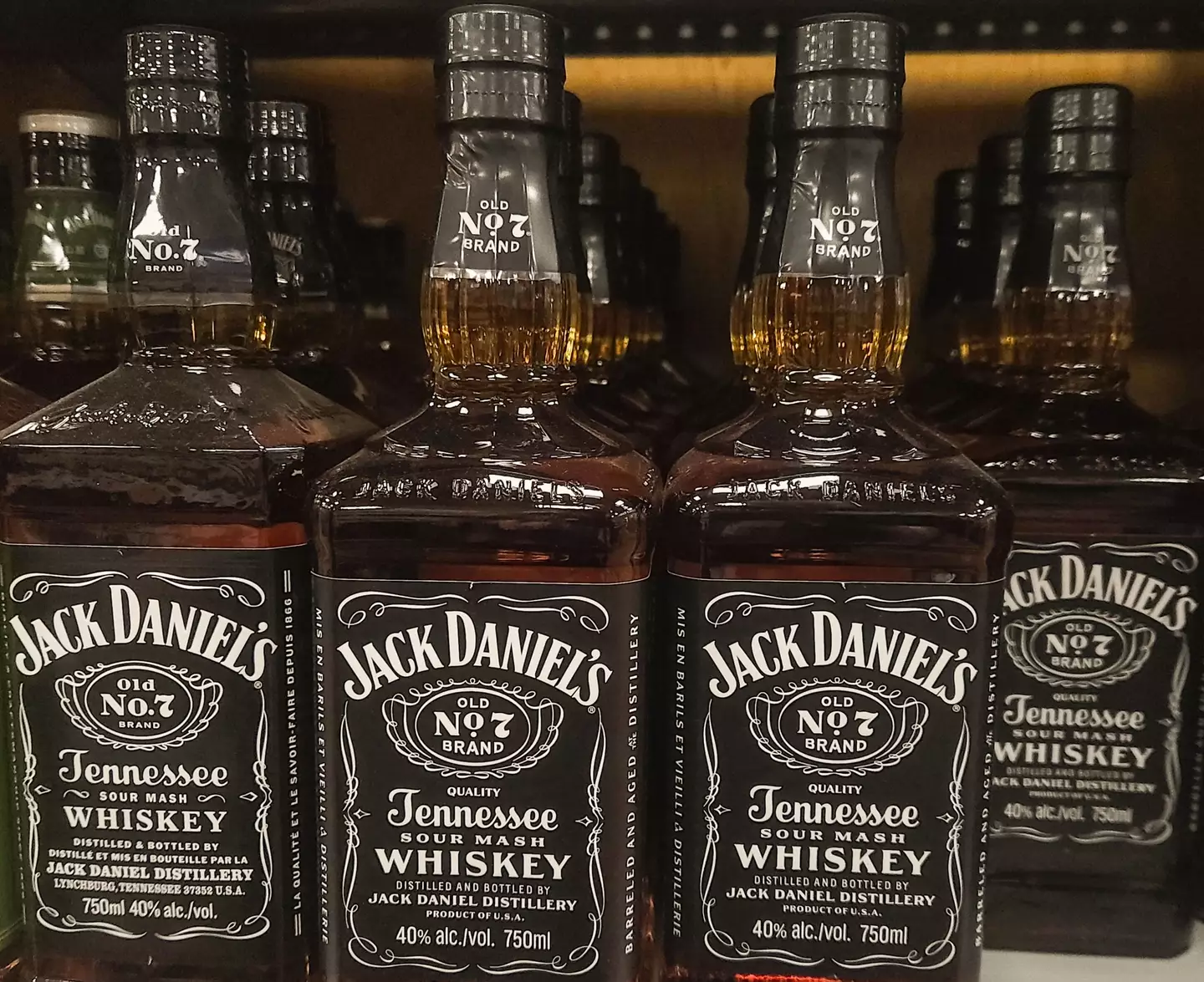 Some Canadian retailers have responded by pulling US products from shelves (Artur Widak/NurPhoto via Getty Images)