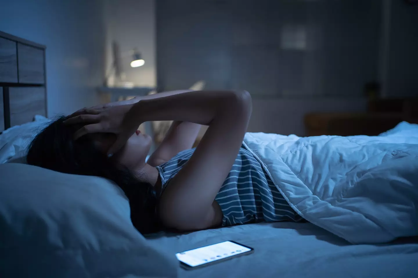 Resist the urge to check your phone in the middle of the night.