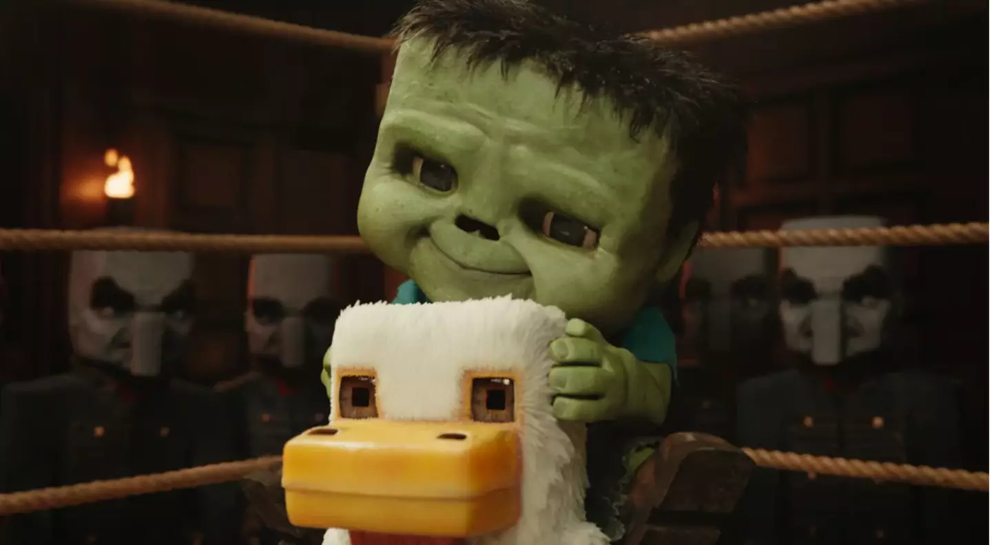 The 'Chicken Jockey' trend has sparked a major divide online (Warner Bros. Pictures)