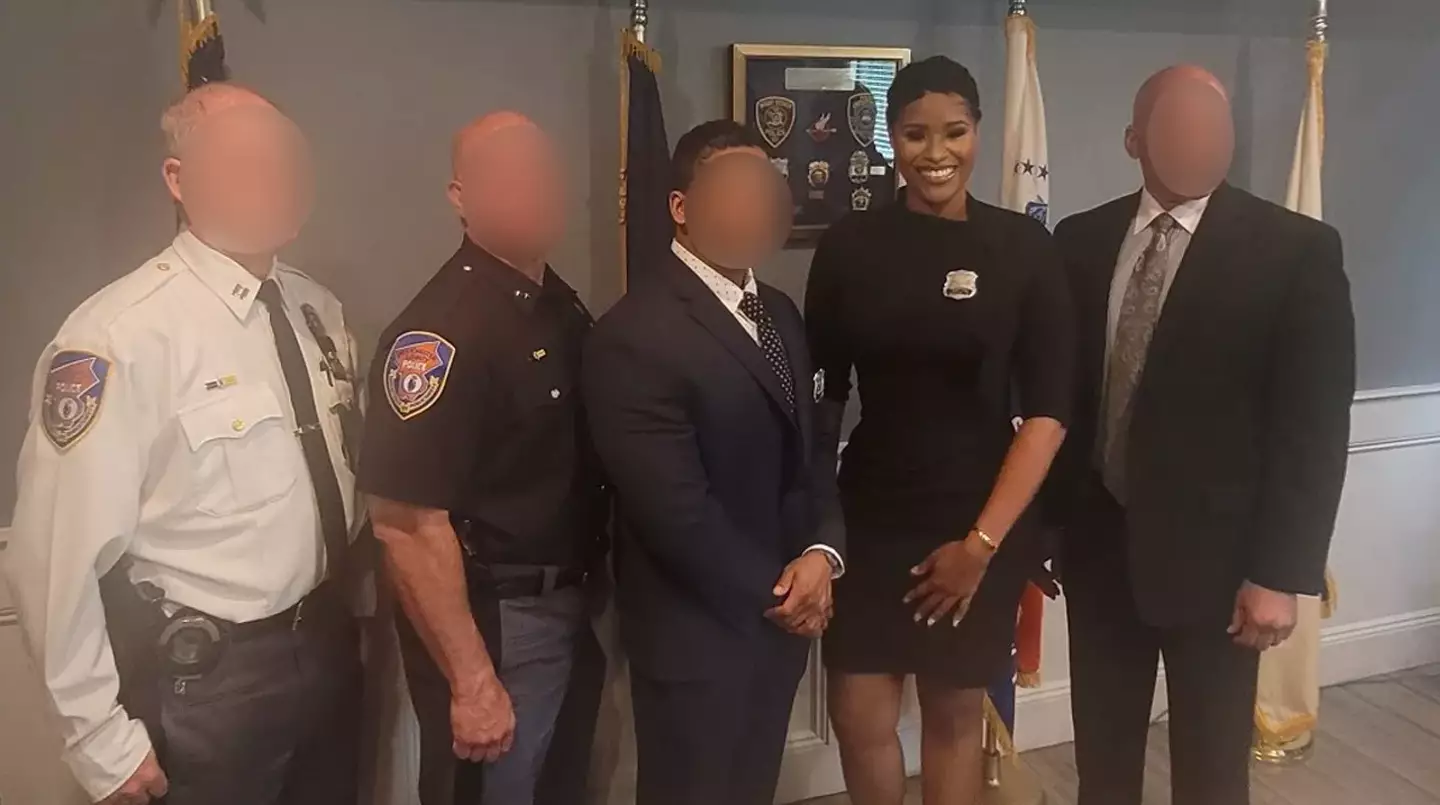 School resource officer Tanisha Blanche has allegedly been moved to administrative duties pending an investigation (Westchester County Police Department)