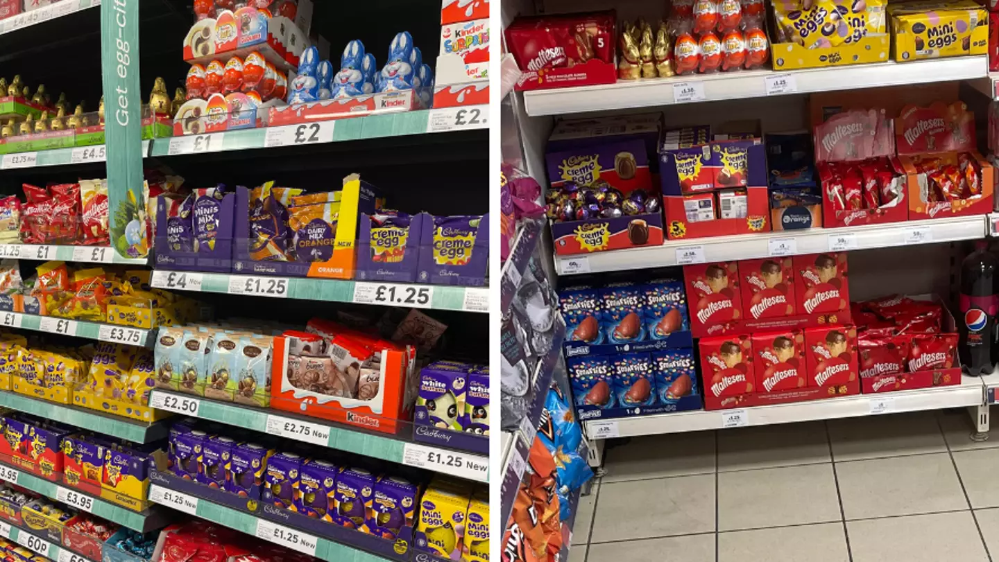 People left furious after spotting Easter Eggs already out in supermarkets