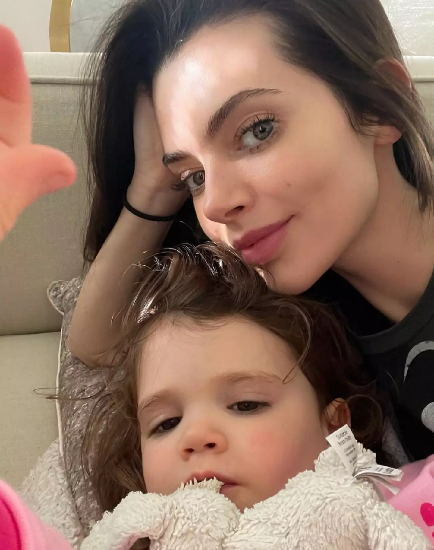 Emma Beadle-McVey received 'comments' about her choice of car seat for her daughter, Primrose.