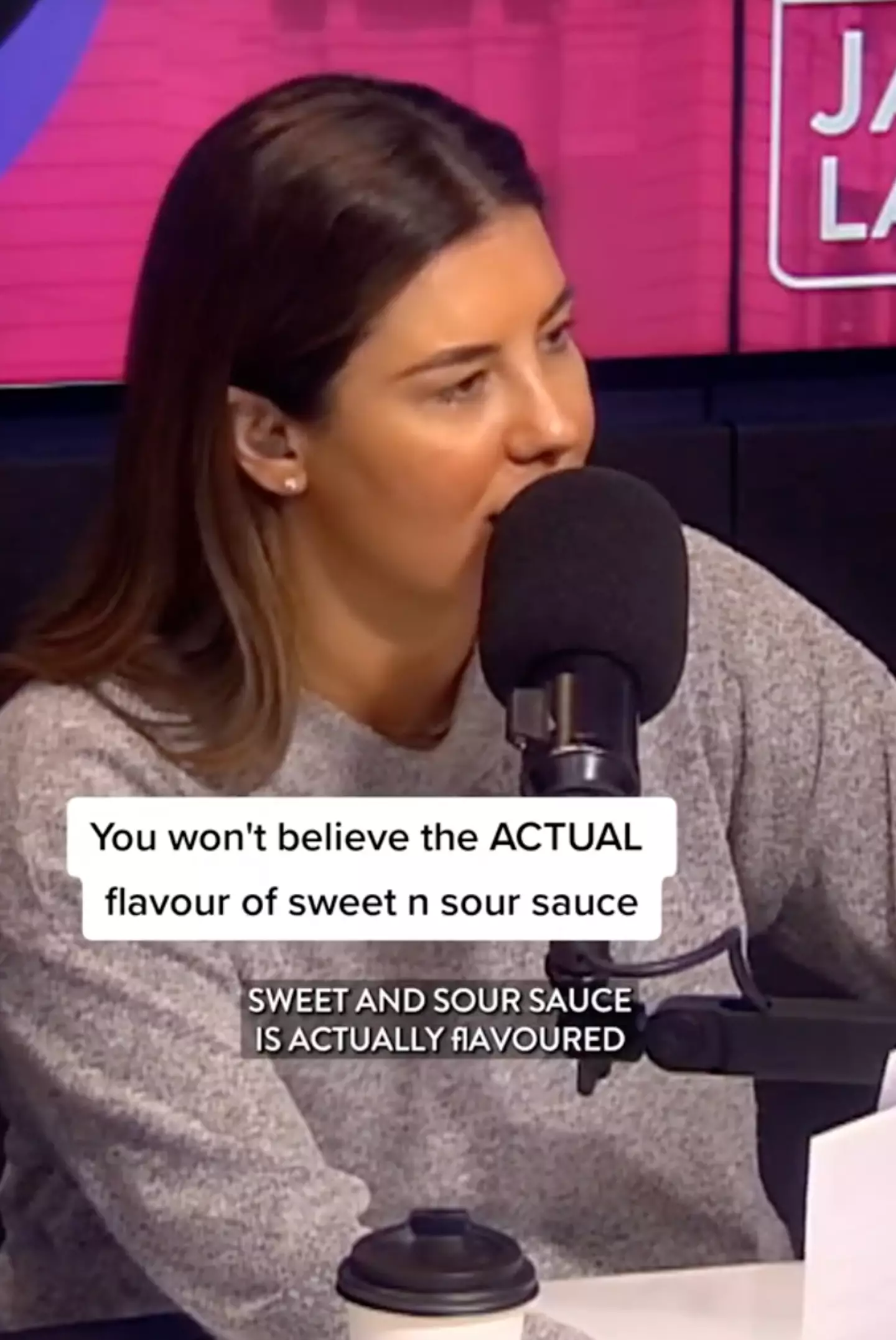 Lauren dealt the crushing blow that the McDonald's Sweet 'n' Sour sauce is made from apricots.