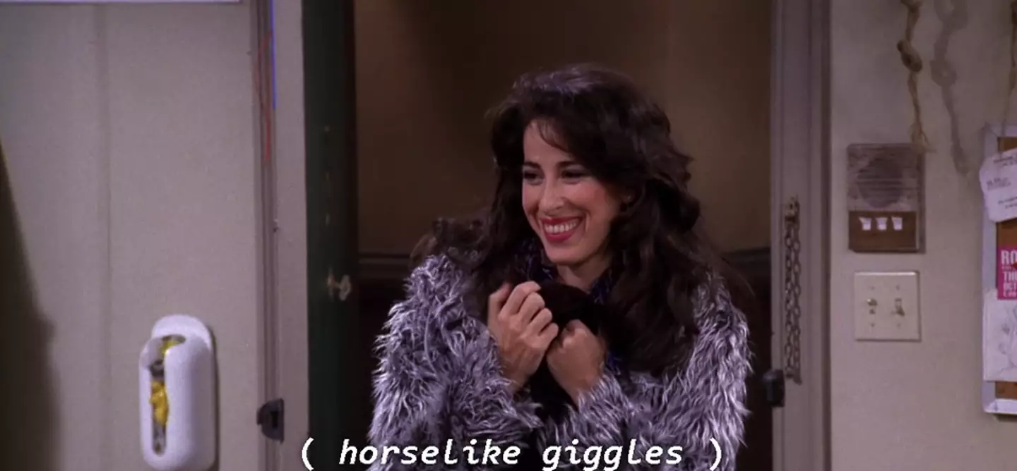 We can hear Janice's horselike giggles just by looking at the picture (