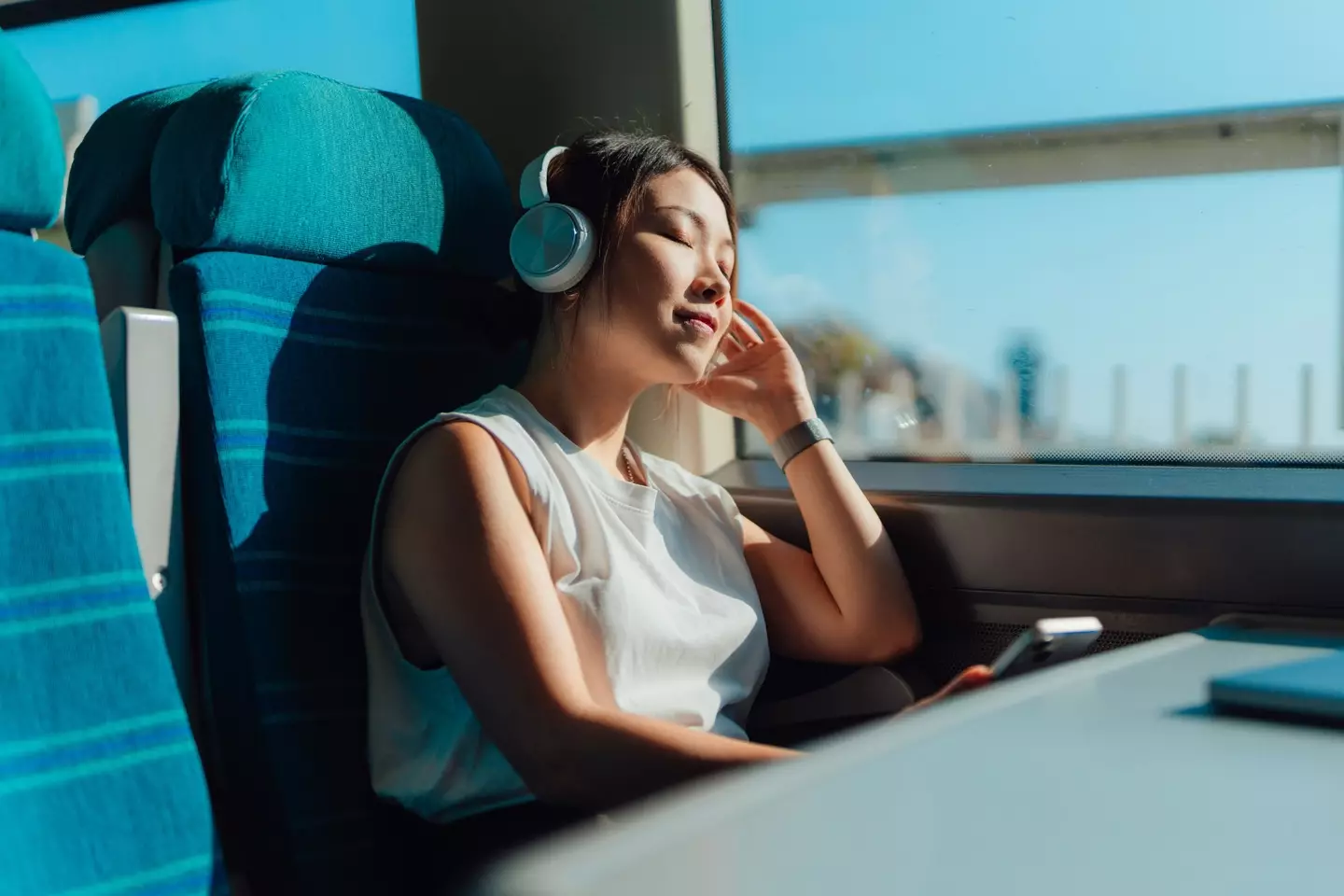 Doctors have warned about the increased use of noise-cancelling headphones (Getty Stock Images)