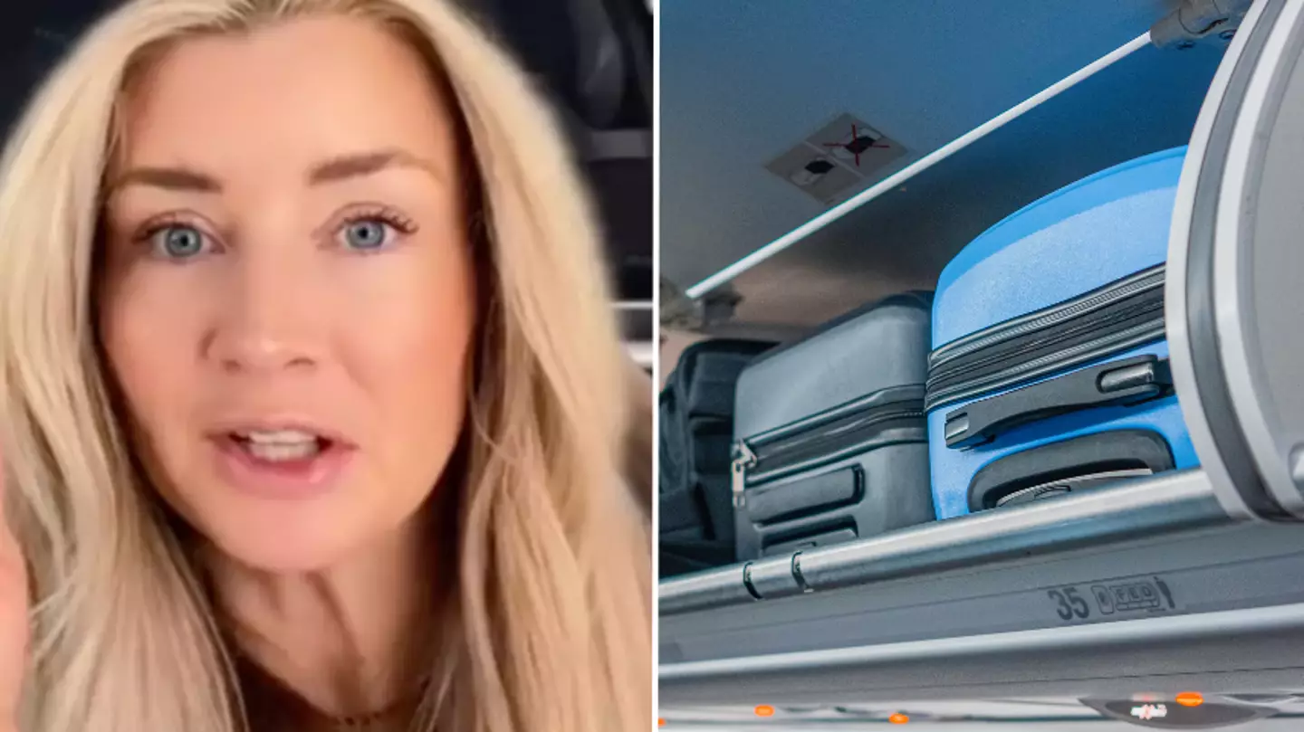 Flight attendant explains why they won’t lift your bag in overhead locker for you