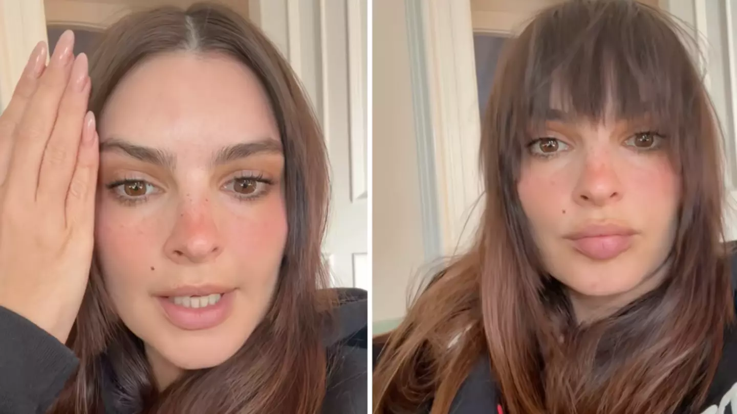 Emily Ratajkowski debuts controversial new look as she reveals ‘worst haircut of her life’ with ‘bangs on the back of her head’
