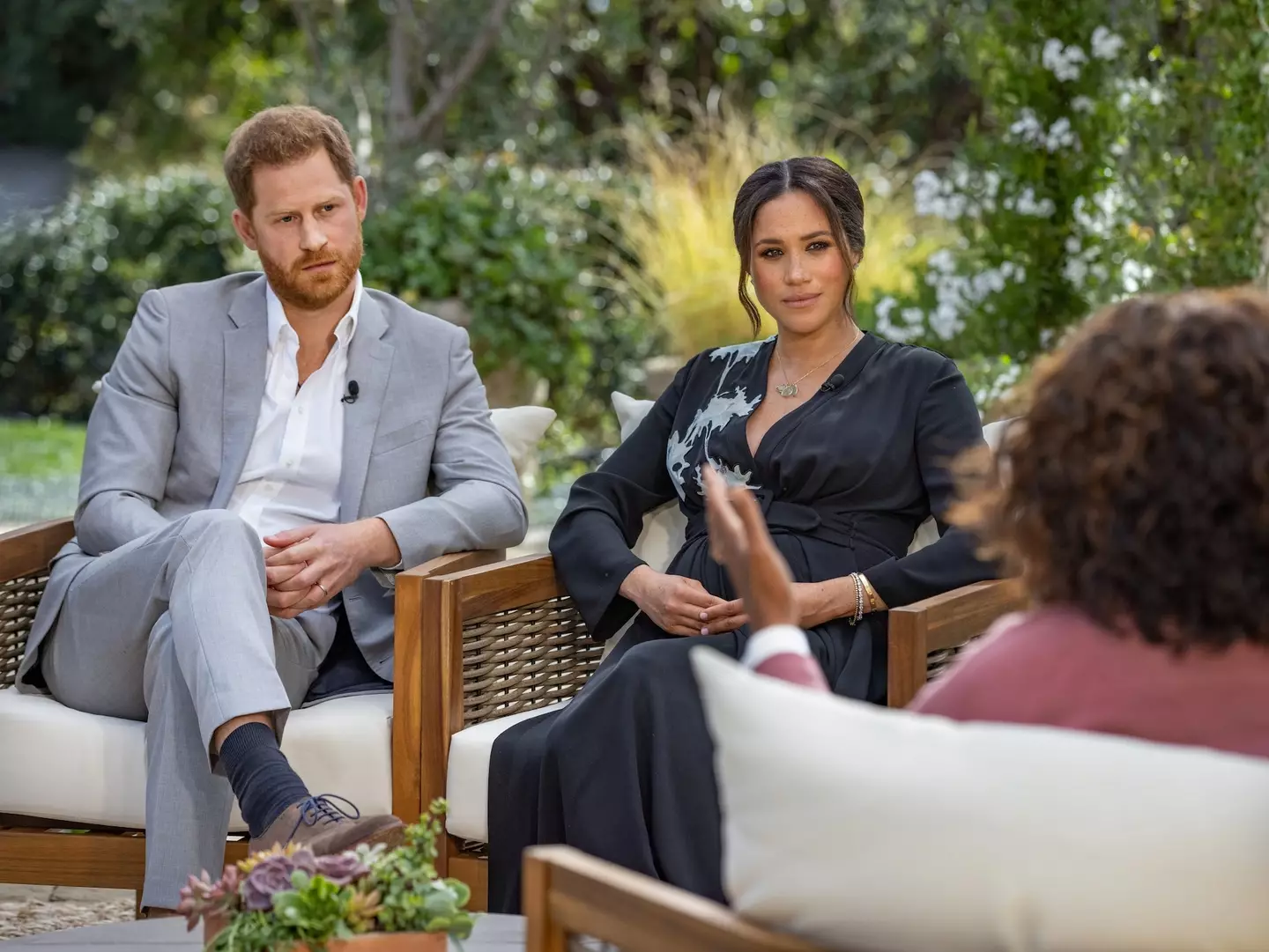 Prince Harry and Meghan Markle spoke openly about race and mental health in their interview with Oprah this year (