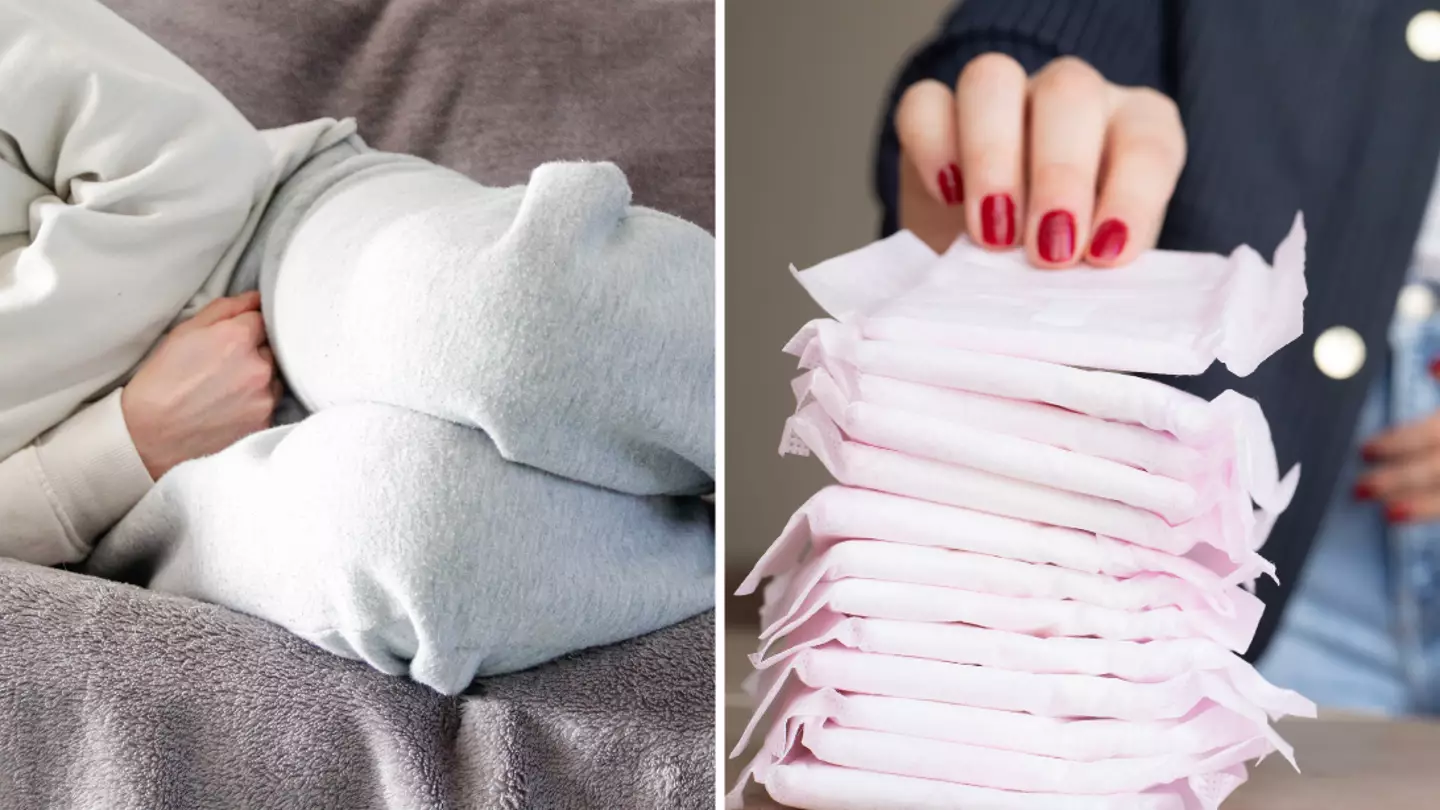 Woman flooded with support after admitting she’s been on her period for three years