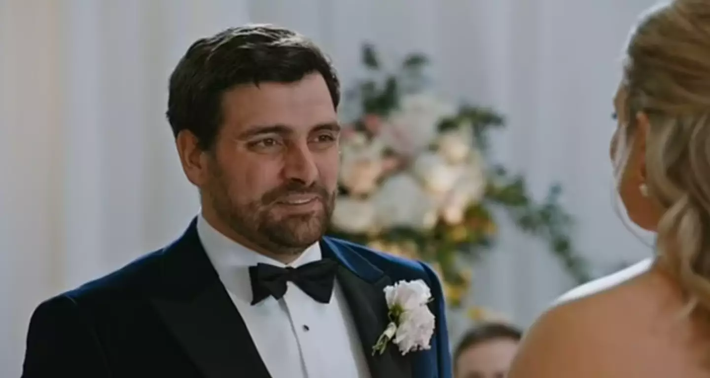 Caspar is starring on the latest season of MAFS (Channel 4)