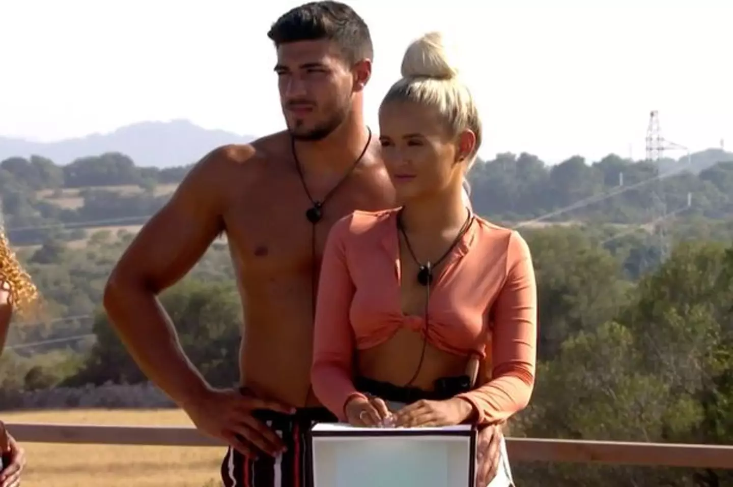 The pair met on Love Island (